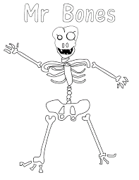 Let him work with colors. Skeleton Coloring Pages For Kids Coloring Home