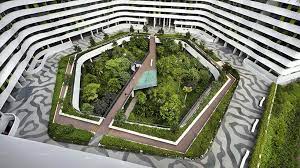 Types include 3gen, adjoined, double storey exec maisonette & apartment. Punggol Waterway Terraces 2 The Skyscraper Center