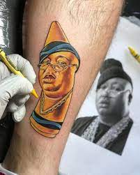 This novelty crayon holder comes in a variety of vibrant hues and is perfect for a child curious about familiarize your young artist with the tools of trade by letting them color using the crayon tattoo. This Oregon Tattoo Artist Turns Celebrities Post Malone And Biggie Smalls Into Crayola Caricatures Tattoo Ideas Artists And Models
