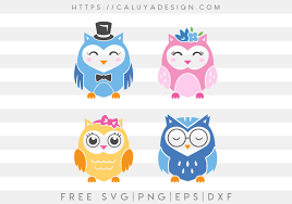 Download Free Owl Svg Png Eps Dxf By Caluya Design