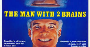 13: THE MAN WITH TWO BRAINS - Steve Martin - "Screw Top, Zip Lock Brain  Surgery" (1983)