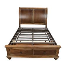 Get a free consultation at this store! 69 Off Raymour Flanigan Raymour Flanigan Rustic Brown Full Sized Storage Bed Beds