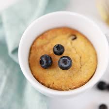 Air Fryer Blueberry Muffin Mug Cake