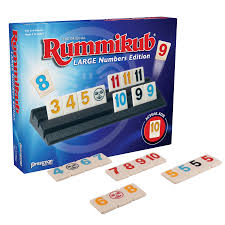 Para ello, debes formar combinaciones de cartas (trío, póquer o escalera) y colocarlas en la mesa. Rummikub Large Number Edition The Original Rummy Tile Game Walmart Com Walmart Com