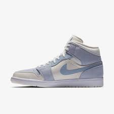 Ou trouver des jordan 1. Air Jordan 1 Mid Se Mix Materials Bone Blue Grailify