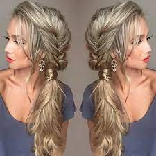See more ideas about long hair styles, ponytail hairstyles, hair styles. Jun Side Ponytail Hairstyles Side Swept Hairstyles Hair Styles