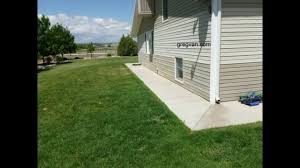 The natural state of your land also gives you an idea of the type of structure that is most suited to its. Concrete Walkways Around Building Perimeter Can Protect Building Foundation Youtube