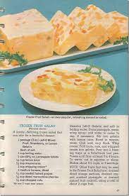 Pin By Massage Envy Livermore Castro On Old Family Recipes Frozen Fruit Salads Fruit Salad Recipes Retro Recipes