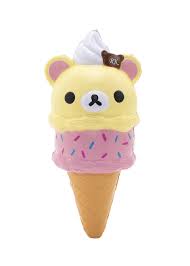 Korilakkuma Ice Cream Slow Rising Squishy Slime And Squishy Cute Squishies Squishies Kawaii