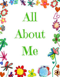 All About Me Book With Free Printable Enjoy The Learning Journey All About Me Book All About Me Preschool Book Template