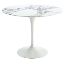 4.6 out of 5 stars. Tulip Dining Table Arabescato Marble White Base 91cm By Knoll At The Conran Shop