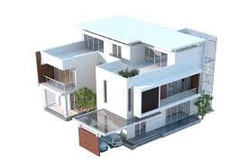Pin By Spt Group On Villa In Whitefield House 3d Model Architecture Model House Contemporary House
