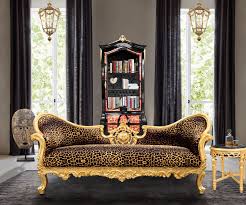 Black And Gold Couch Set Baroque Napoleon Iii Style Sofa Leopard Fabric And Gold Woodnapoleon Iii Style Sofa White False Skin Leather And Wood Silver Rococo Furniture Baroque Furniture Furniture
