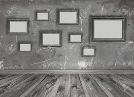 Check spelling or type a new query. Home Interior With Set Of Empty Photo Frames On Grungy Wall Background Copy Space Stock Photo Picture And Royalty Free Image Image 69615204