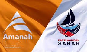 Pembinaan tugu logo parti warisan di hadapan bangunan ppns buat rakyat sabah. Amanah Guna Lambang Warisan Tanding Prn Sabah Sabah Post