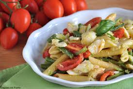 Qui c'è poco da dire. Pasta Fredda Con Fagiolini Pesto E Baccala Stagioni Nel Piatto