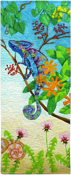 Now You See Me By Brenda Wood Picture Quilts Animal Quilts Landscape Quilts