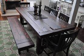 No matter the meal, you'll be dining in style with this table sitting at the center of your eating ensemble. Atlanta Ga Denver Co Handmade Distressed Reclaimed Rustic Tables Farmhouse Furniture Rustic Dining Room Home
