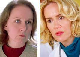 From wikipedia, the free encyclopedia. Sarah Paulson Playing A Young Ellis Grey Never Made Sense To Me They Look Nothing Alike They Didn T Even Bother Getting A Caramel Colored Wig And Some Blue Green Contacts Greysanatomy