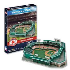 Details About New Mlb Boston Red Sox Fenway Park Souvenir Major League Baseball 3d Puzzle