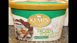Kemps Frozen Yogurt Moose Tracks Review Youtube