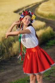 Ukrainian peasant clothing for males features embroidered white tunics. Amazon Com Dance Folk Costume Ukrainian Traditional Wear Red Circle Skirt White Blouse Folk Ukraine Dress Handmade