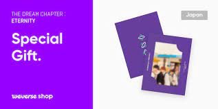 Bts the best japanese album (incl. Weverse Shop On Twitter Tomorrow X Together The Dream Chapter Eternity Japan Shop Exclusive Gift Revealed The Members Photos On The Card Stand Will Cheer You Up Just By Looking At Them