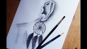 Welcome to part two of my triple tutorial, which will show you how to draw the ear at the three most common angles. How To Draw Ear With Earring How To Draw Earring Ear Sketch Beginner Sketch Youtube