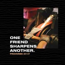 It was written during the iron age in the middle east. Proverbs 27 17 As Iron Sharpens Iron So A Friend Sharpens A Friend New Living Translation Nlt Download The Bible App Now