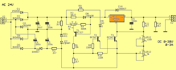 Here is a 5v power supply circuit using lm 7805 ic. Lm350 0 30v 0 3a Laboratory Power Supply Electronics Projects Circuits