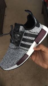 Adidas Nmd Womens Black And Gold Shoes Adidas Sneakers Tumblr Adidas Shoes Black And White Adidas Nmd Burgundy Grey Low Top Sneakers Maroon Burgundy Custom Shoes Adi Adidas Shoes Women