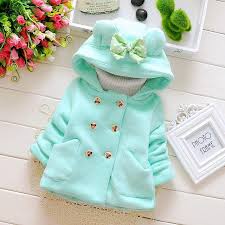 Thick Velvet Snow Wear Baby Girl Jackets Baby Outfits Newborn Newborn Outfits