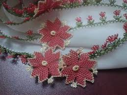 Orgu Dantel El Isleri Knitting Handmades Panosundaki Pin