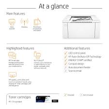 123 hp laserjet pro m102w printer has to be powered so gently follow the instructions for connecting the power cord eto complete the printer setup. Printerhplsrjet Office Depot
