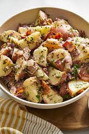 17 Tasty Potato Salad Recipes That Complete Any Summer Dinner Potatoe Salad Recipe Recipes Delicious Salads