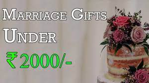 Wedding gifts for friends can be of a more classy nature. Top 10 Marriage Gifts For Friends Budget Rs 2000 Wedding Gifts Under 2000
