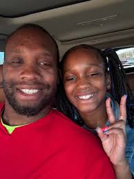 Me and Mari outside wit it birthday girl