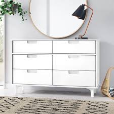 Leiser tall 5 drawer chest color: Extra Tall White Dresser Wayfair