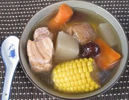 And you can get it in produce section in most grocery stores. My Asian Kitchen Sweet Corn White Radish Carrot In Pork Soup Carrot Soup Recipes Pork Soup Radish Soup Recipe