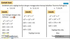Check spelling or type a new query. Teorema Pythagoras Pengertian Rumus Tripel Pythagoras Youtube