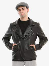 Riverdale Southside Serpents Faux Leather Jacket Hot Topic Exclusive Black Faux Leather Jacket Leather Jacket Faux Leather Jackets