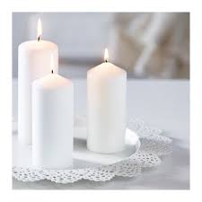 Skurar Candle Dish White Ikea Canada Ikea Candle Dish Candles White Candles