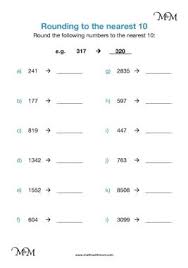This page includes rounding worksheets, a scoot games with task cards, and rounding hundreds charts. Rounding Whole Numbers To The Nearest Ten Maths With Mum