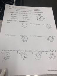 Inscribed angles and central angles how to use the properties of inscribed angles and central angles to find missing angles? Solved Name Date Per Unit 10 Crdes Quiz 10 2 Inscribe Chegg Com