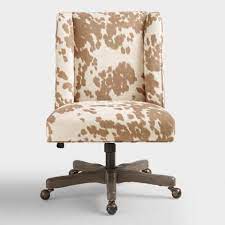 pin by raquel tiny cotton cottage i on wishlist upholstered office chair cowhide chair white wooden chairs