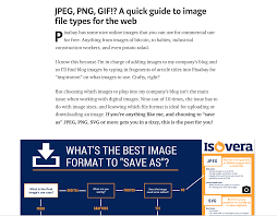 Follow these easy steps to turn an image file, such as a png or jpg file, into a pdf: Jpeg Png Gif A Quick Guide To Image File Types For The Web Infographic By Isovera Staff Isovera Medium