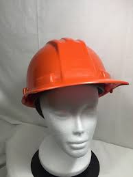 Orange Bullard Hard Hat Model 5100 Made In Usa Type 1 Class E G C Adjustable Hard Hat Bullard Hard Hats