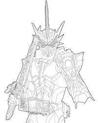 Kamen rider coloring pages for kids. Superheromaxid Kamen Rider Saber Dragonic Knight Facebook