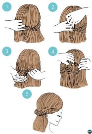Check out these easy hairstyles for short curly hair that'll keep your curls under control while also looking stylish. Half Up Twist Crown Hairstyle 20 Easy Busy Morning Hairstyles For Short Mid Long Length Hairs Diyhowto Diy How To