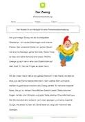 Wichtige punkte für deine personenbeschreibung sind allgemeine angaben zu der person, wie z.b. Arbeitsblatt Personenbeschreibung Der Zwerg